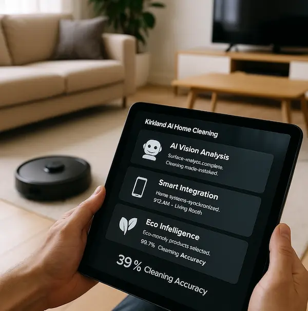 AI-powered luxury home cleaning in Kirkland