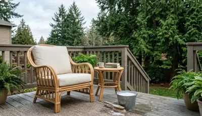 How to Clean Wicker, Rattan & Fabric Patio Furniture