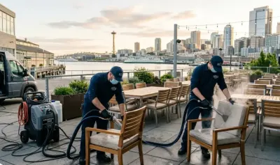 Commercial Patio Furniture Cleaning for Seattle Restaurants and Hotels