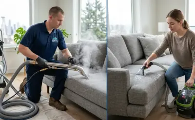 Professional vs. DIY Upholstery Cleaning: What Actually Works