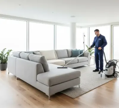 Sectional Couch Deep Cleaning in Seattle