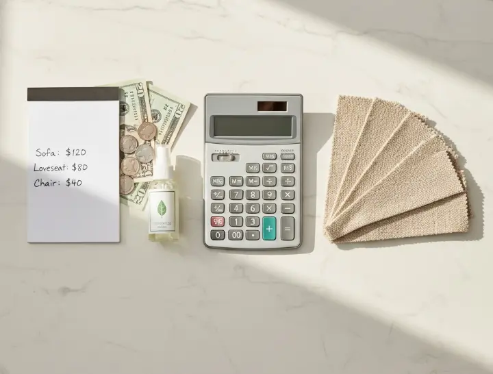 Upholstery cleaning cost guide for Seattle Washington with pricing breakdown